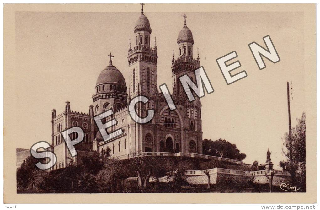Bône (Annaba) -  (Constantine-Algérie) - Basilique Saint-Augustin - Circulé en 1941