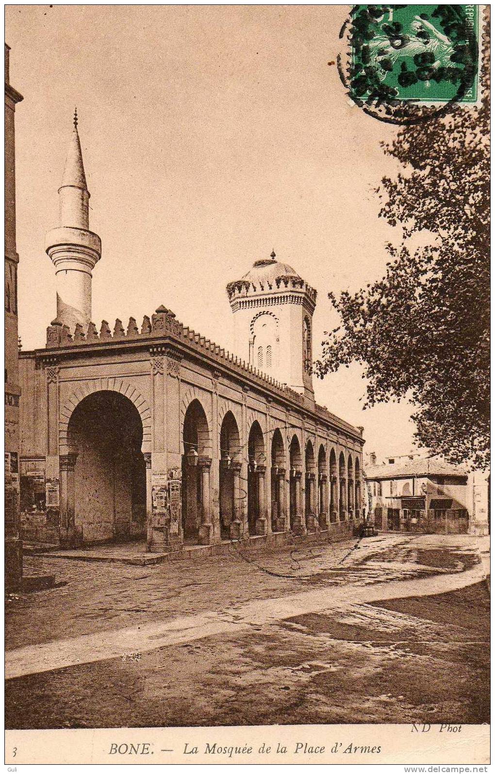 -BONE- ALGERIE- La Mosquée de la Place d´Armes-*PRIX FIXE