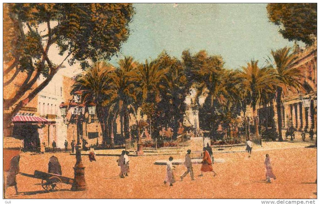 ALGERIE- BONE -Place du Théâtre et Square de la Liberté -*PRIX FIXE