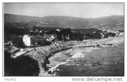 bone-collège d´alzon-vue sur la plage  saint cloud et les montagnes de l'édough-cpsm