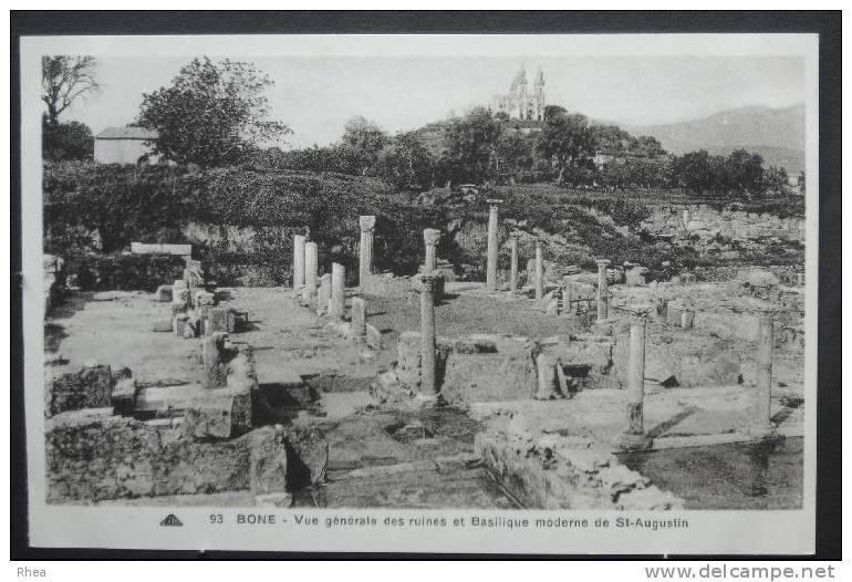 Algérie Bone ruine romaine sépia   PalgerieP RH052215