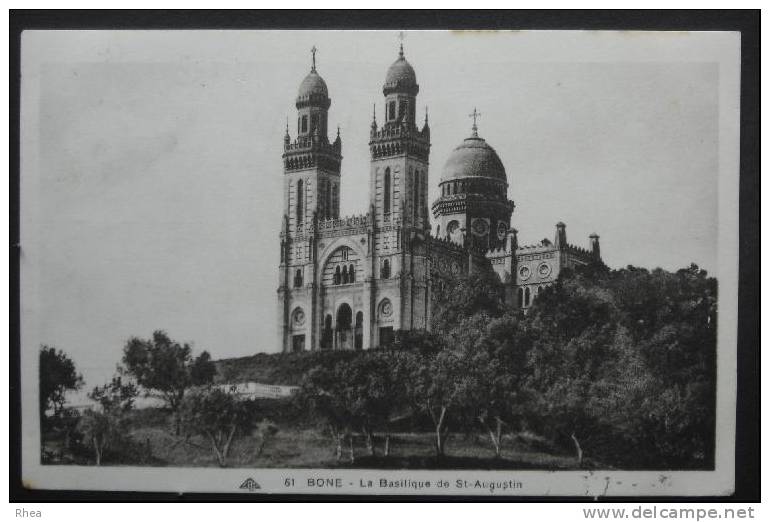 Algérie Bone eglise sépia   PalgerieP RH052228