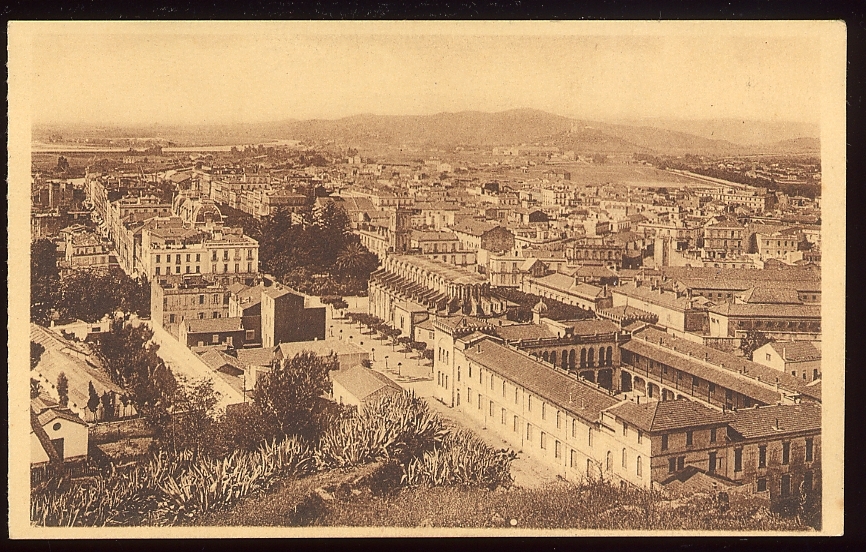 CPM  Algérie  BONE Panorama de la Ville