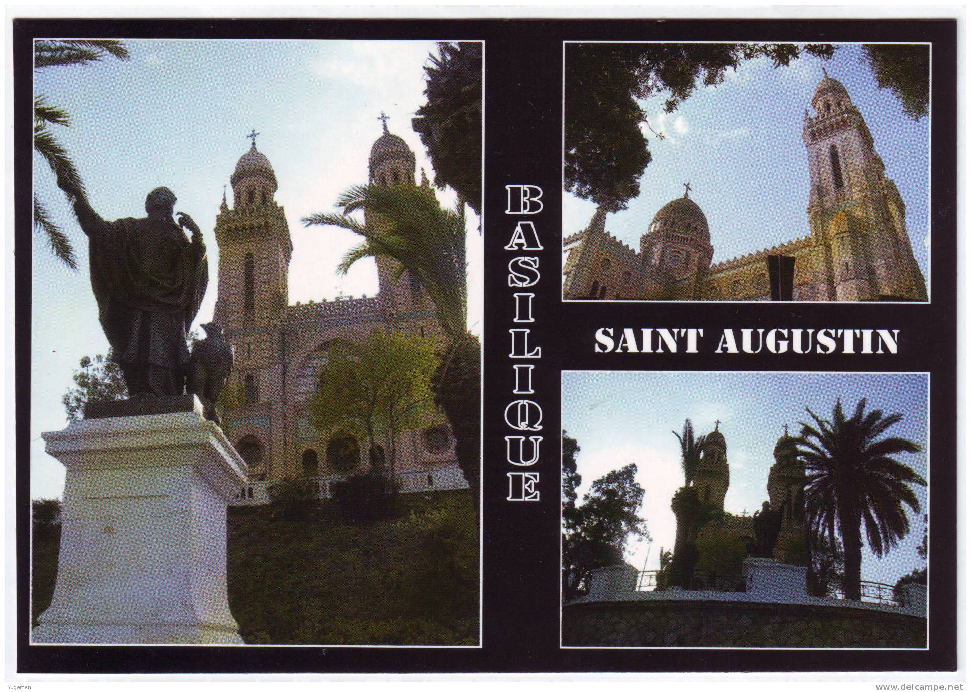 ALGERIE - CP - Annaba - Bône - Basilique St Augustin