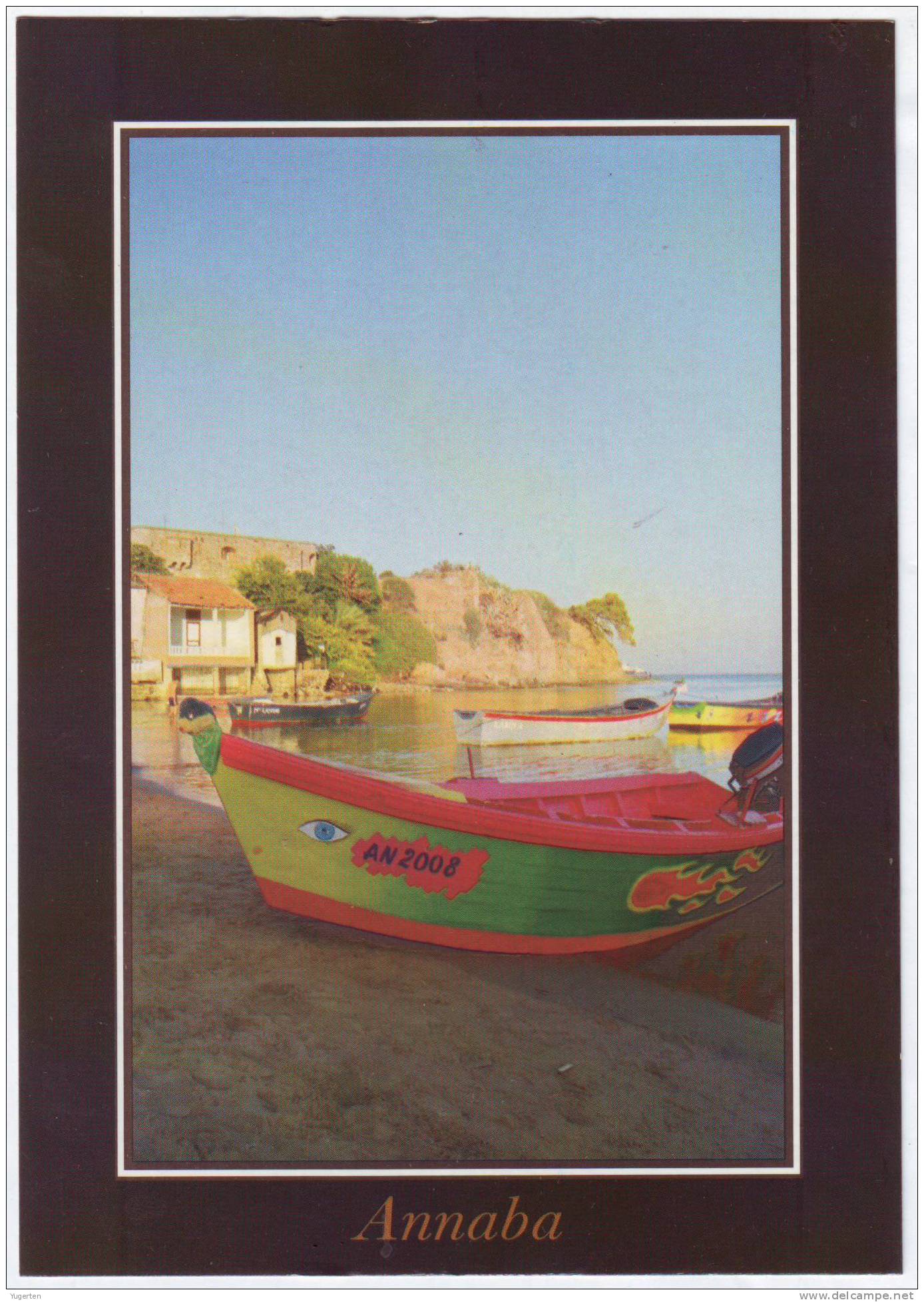 ALGERIE - CP - Annaba - Bône - Port de pêche