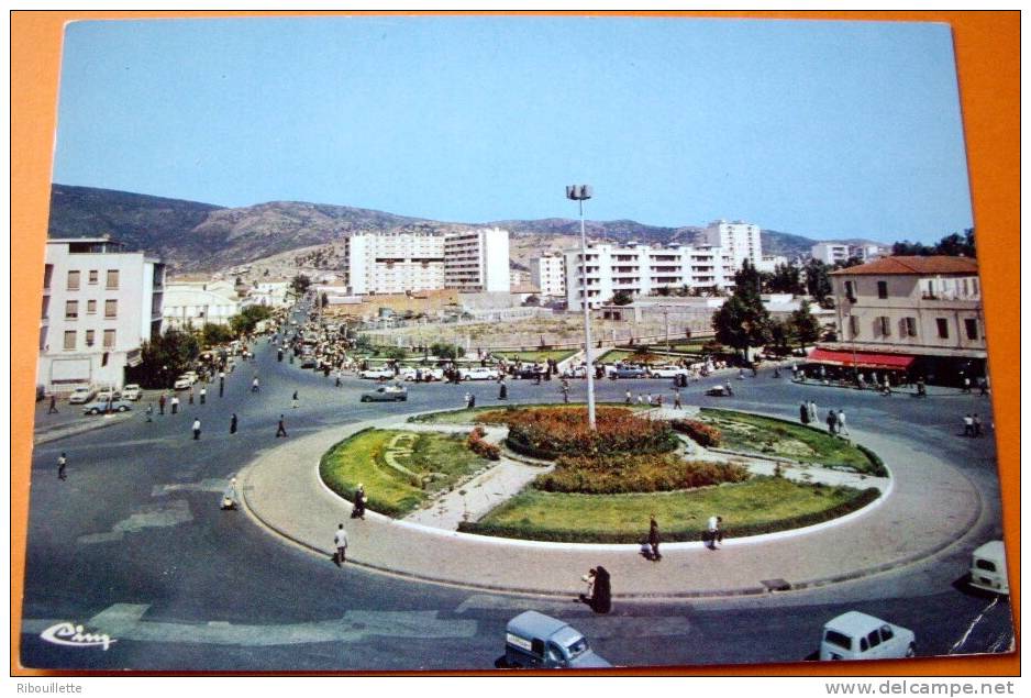 Algérie - CP N°AK433 - Annaba Bone Place H. Nouri - CPSMG/E