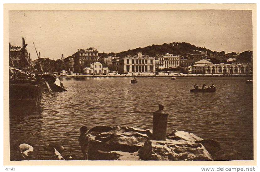 ALGERIE  BÔNE Quai Warnier Palais Consulaire et Docks