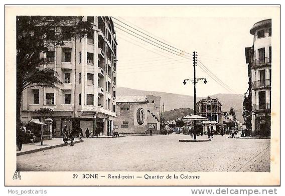 Algeria - Bone - Rond-Point - Quartier De La Colonne  Z358