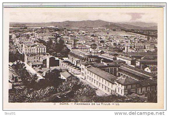 BONE -  PANORAMA  DE LA VILLE       TTBE