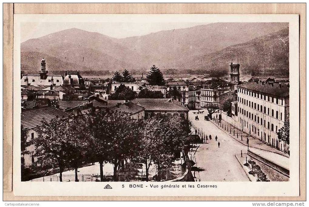 BONE CASERNES VUE GENERALE 1920.1930s ¤ MARIANI CAP 5 ¤ ALGERIE ALGERIA ALGERIEN ARGELIA ALGERIJE ¤578AA