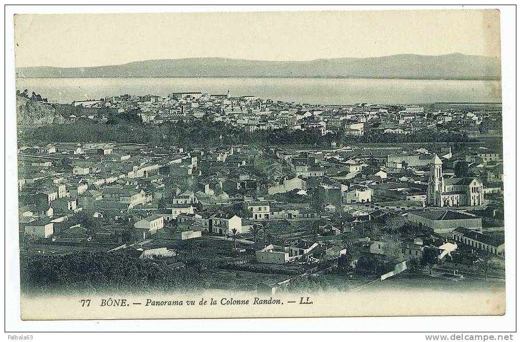 BONE--Panorama vu de la colonne Randon