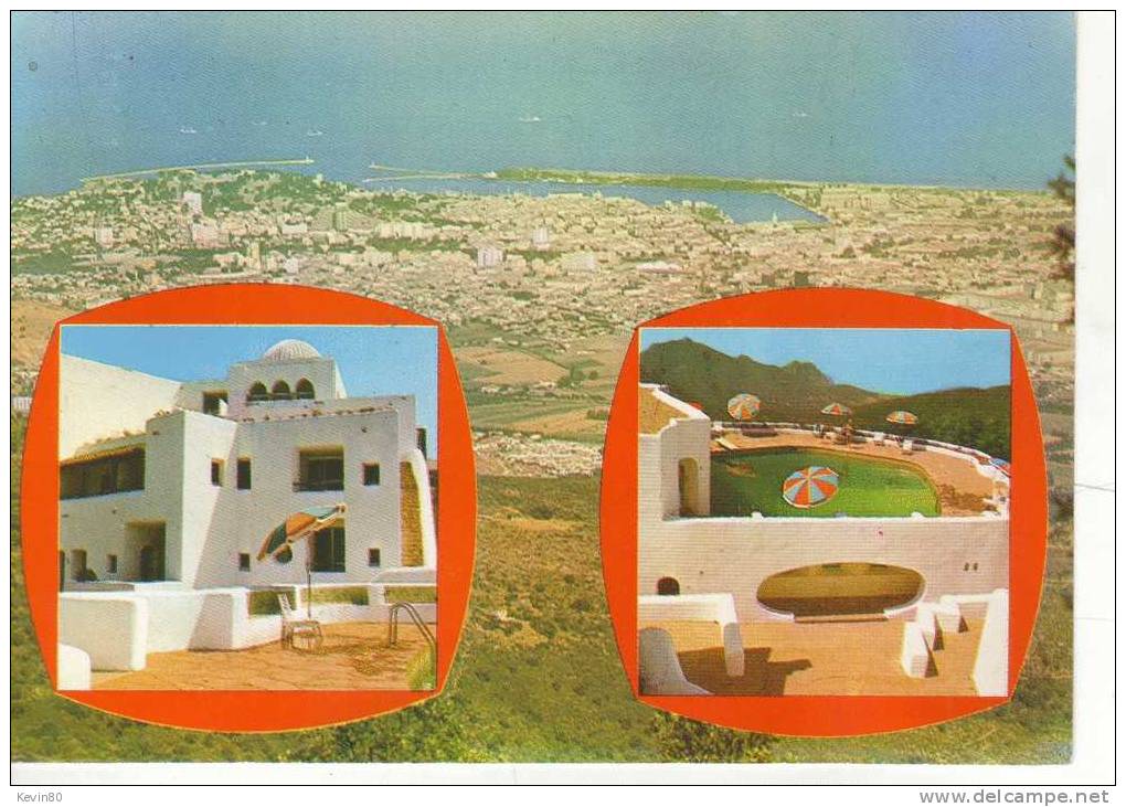 ALGERIE ANNABA Souvenir du Complexe touristique Seraidi cpm couleur