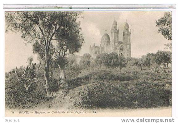 ANNABA (  BONE  ) HIPPONE   CATHEDRALE    SAINT  AUGUSTIN           BE    1J862