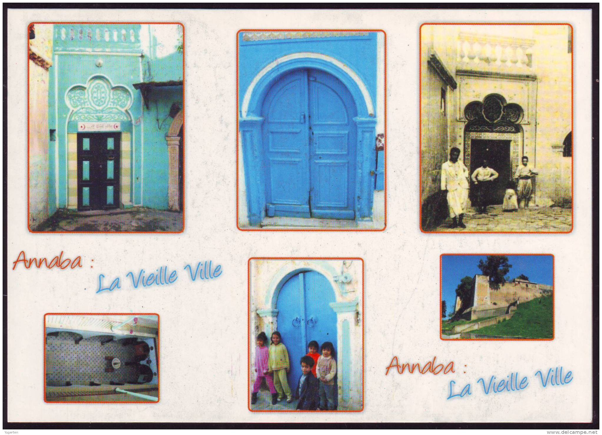 ALGERIE - CP - Annaba - Bône - Multivue - La Vieille Ville