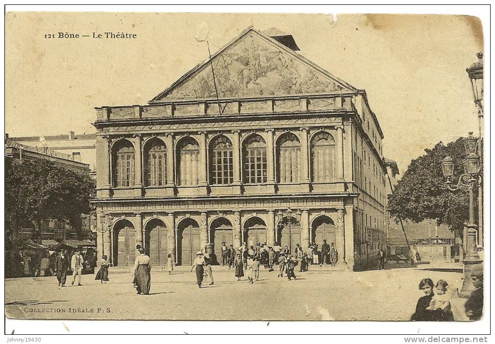 121 - BONE - LE THEATRE ( Animées ) ALGERIE