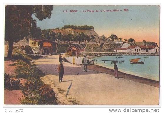 (Algérie) Bone 015, ND 112, La Plage de la Grenouillère