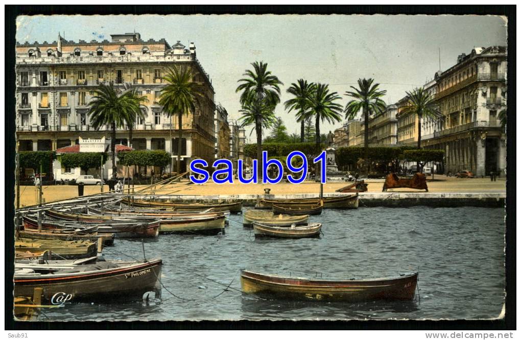 Annaba -  Bône -  Un coin du Port et l'Entrée du Cours Bertagna  - 1960-    Réf  24162