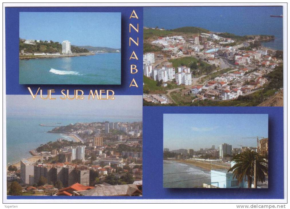 ALGERIE ALGERIA ALGERIEN - Annaba - Vue sur Mer 1 - Neuve