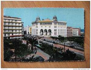Y6I - cpsm  ALGER la poste (coll zeghnoun hocine au souks algerois ALGER) CIM