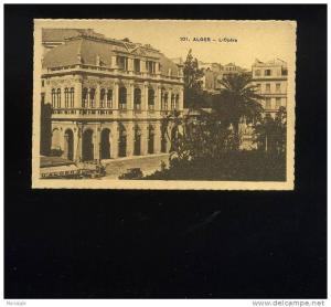 ALGERIE - ALGER - l'opéra