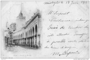 ALGERIE   alger    rue de la marine