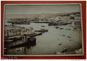 Le port d'ALGER