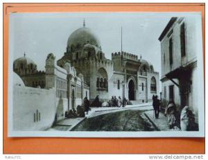 E1-Algerie-Alger--la medersa-ecole superieure arabe--carte photo