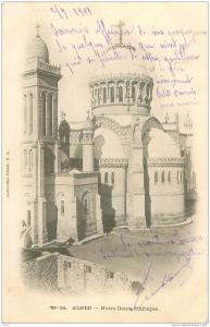 CPA  Alger Notre Dame d'Afrique (précurseur)  B522