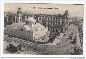 CPA  Alger La mosquée et le Palais Consulaire   (animée)    B133