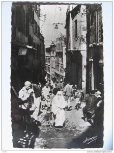 CPA - ALGER - LA CASBAH RUE MARENGO