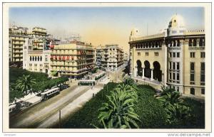 ALGER - Carrefour de la Rue d'Isly