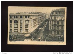 CP ALGERIE ALGER RUE D ISLY