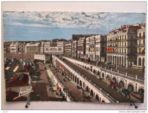 Algérie - Alger - Les Rampes - Scan recto-verso