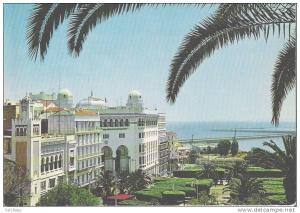 ALGER (Algérie). CPSM couleur. Boulevard Mohamed Khemisti. Bon état.