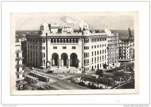 cp, Algérie, Alger,La Grande Poste, voyagée