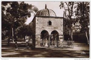 1931 - ALGER - SUPERBE CPA - Jardin Marengo - Le tombeau de la Reine