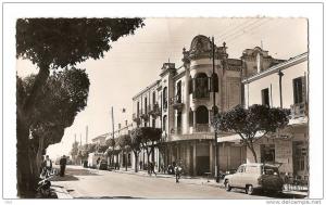 relizane  rue principale tres rare vue