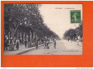 1 cpa relizane la grande rue