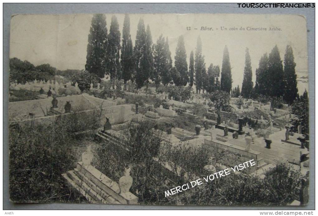 BONE -  Un coin du cimetière Arabe