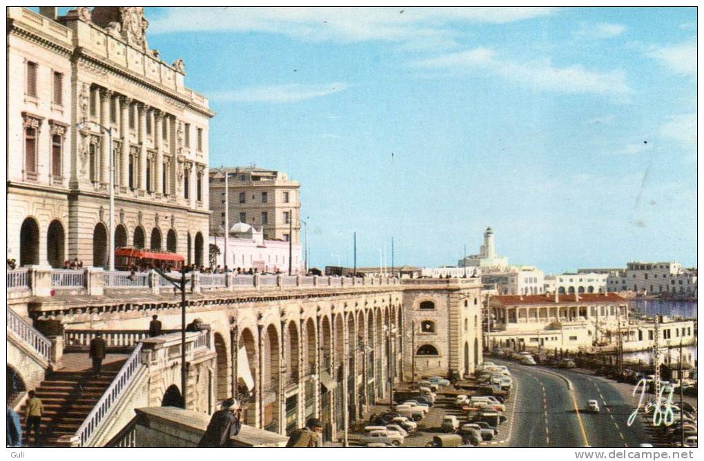 Algérie -Alger - le front de mer -The sea front  (Editions Jefal JEFF n° 1010) * PRIX FIXE