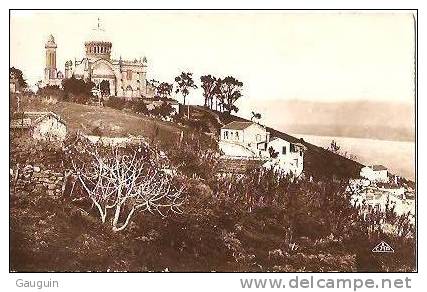 CPA - ALGER - NOTRE DAME D'AFRIQUE - Editions C.A.P. / N° 223 ( carte écornée coin sup.)