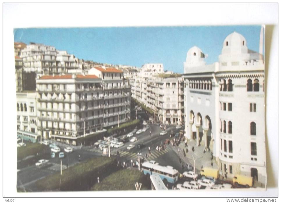 ALGER GRANDE POSTE ET RUE LARBI BEN M'HIDI