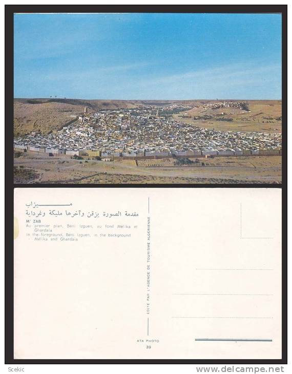 ALGERIA M´ ZAB PANORAMIC VIEW POSTCARD  - D12833