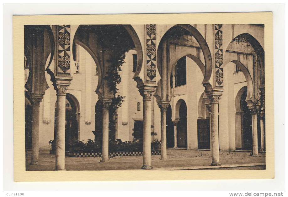 alger palais d' été  détails de la pergola