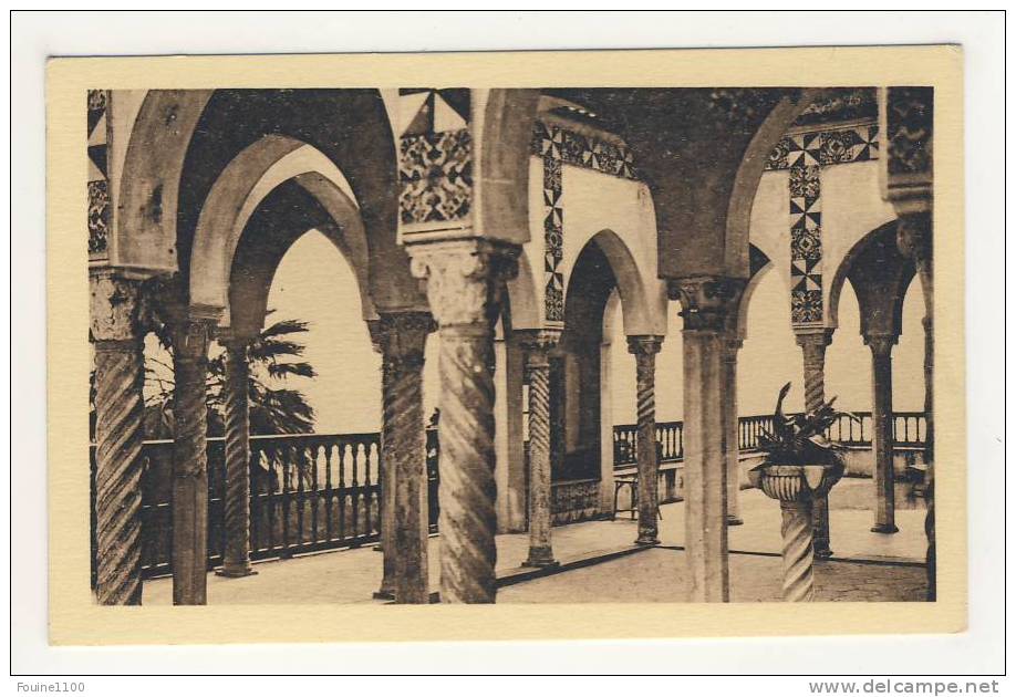 alger palais d' été  cour mauresque de la douéra