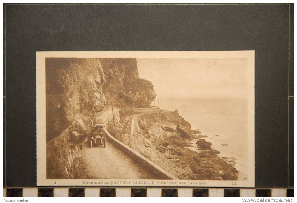 CORNICHE DE BOUGIE A DJIDJELLI   ENTREE DES FALAISES I ALGERIE