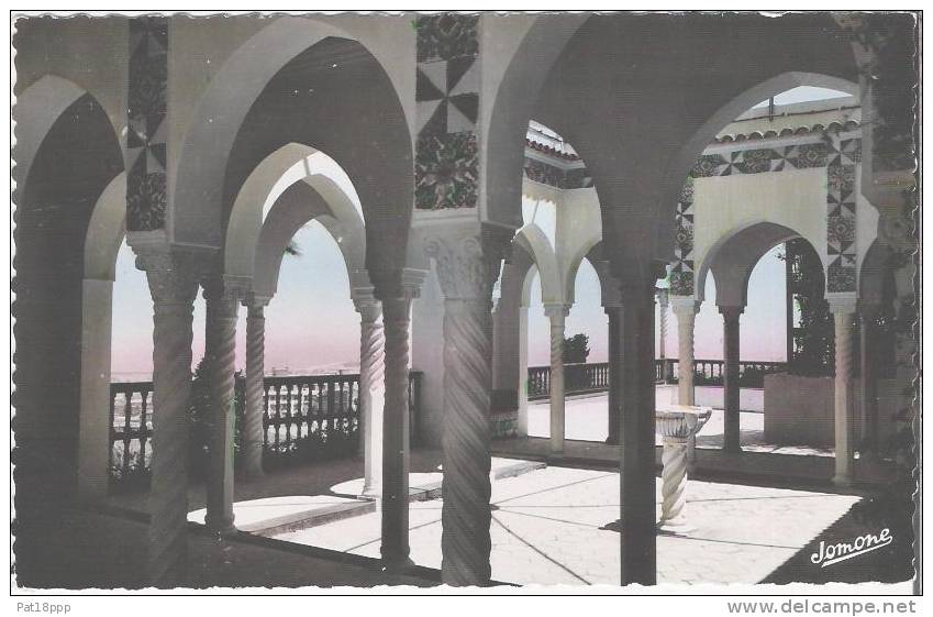 ALGERIE (ALGERIA) ** Jolie CPSM (1956) dentelée PF n° 51 ** ALGER Le Palais d'Eté (La Douéra) - Bon état