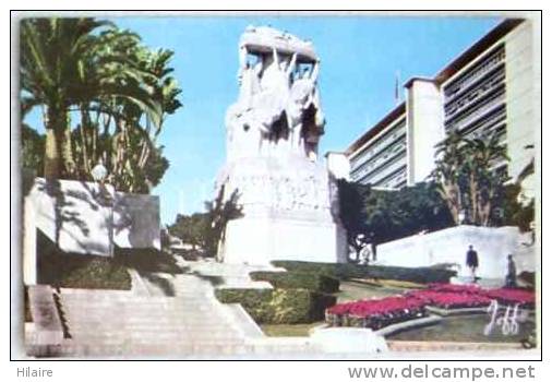 cpm ALGER monument aux morts