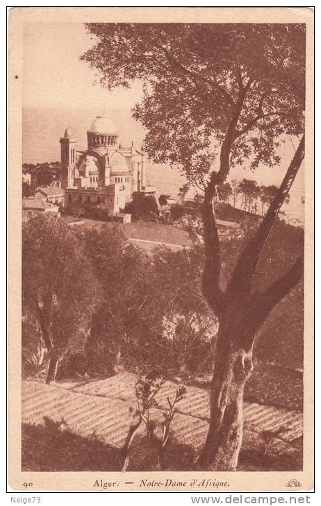 cpa d´Alger - Notre Dame d'Afrique