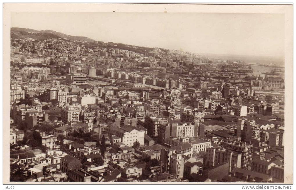 17 - ALGER - Vue Generale N° 1 - Ecrite  - TB